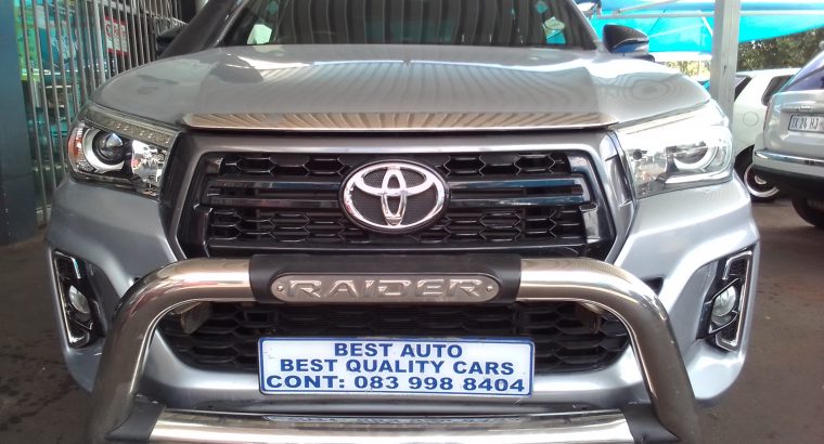 2018 Toyota Hilux 2.8 Engine Capacity GD6 Double Cab with Manuel