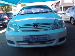 2007 Toyota Corolla 1.6 Engine Capacity Sprint with Manuel Trans