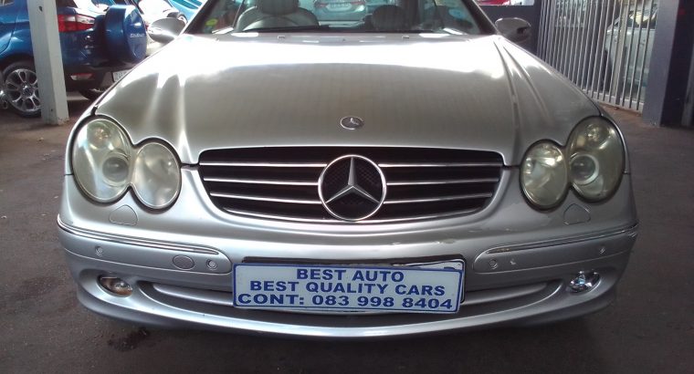 2003 Mercedes Benz 320 Engine Capacity CLA with Automatic Transm