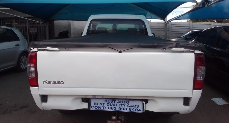 2012 Isuzu KB-250 2.5 Engine Capacity Long-Base with Manuel Trans