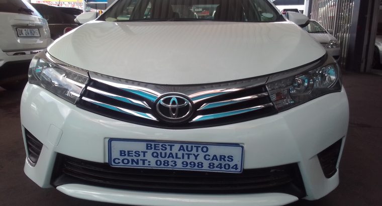 2016 Toyota Corolla 2.0 Engine Capacity D4D Prestige with Manuel