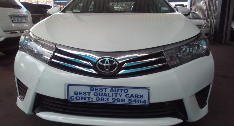 2016 Toyota Corolla 2.0 Engine Capacity D4D Prestige with Manuel