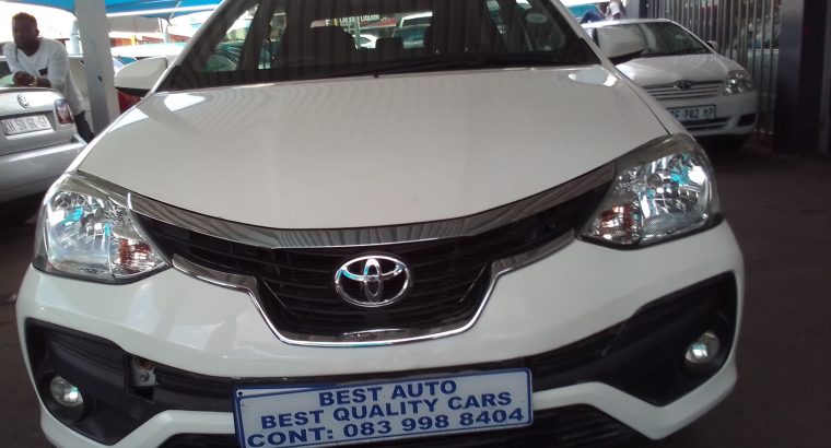 2020 Toyota Etios 1.5 Engine Capacity Sprint Sedan with Manuel T