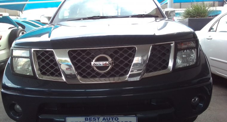 2009 Nissan Navara 2.5 Engine Capacity with Manuel Transmission,