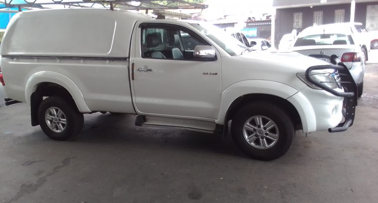 2012 Toyota Hilux 3.0 Engine Capacity D4D Canopy, Single Cab with