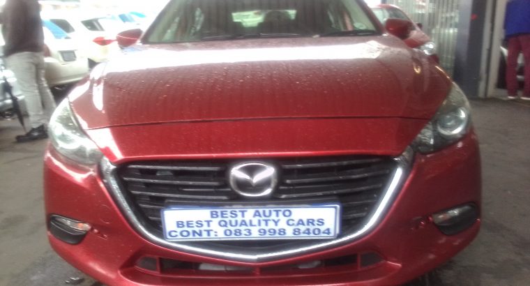 2017 Mazda 3 1.6 Engine Capacity with Manuel Transmission, Electr