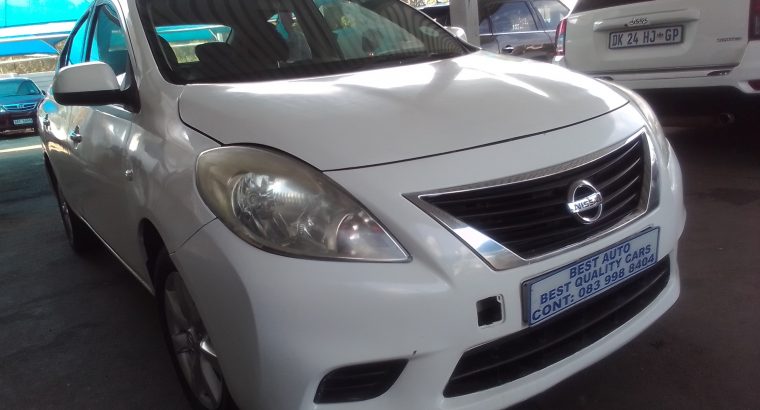 2014 Nissan Almera 1.5 Engine Capacity with Automatic Transmissio