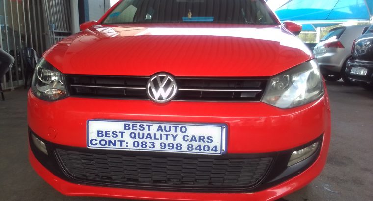 2013 VW Polo 6 1.4 Engine Capacity with Manuel Transmission, Elec