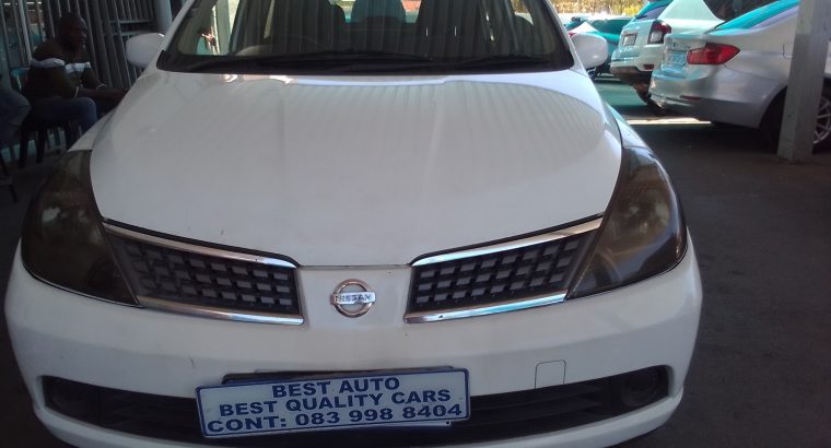 2010 Nissan Tiida 1.6 Engine Capacity Sedan with Automatic Transm