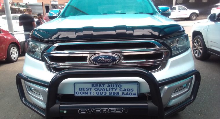 2018 Ford Everest 2.2 Engine Capacity XLT with Automatic Transmi