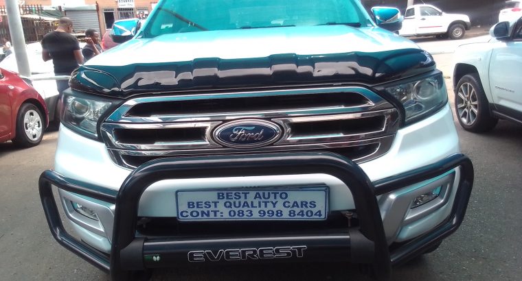 2018 Ford Everest 2.2 Engine Capacity XLT with Automatic Transmi