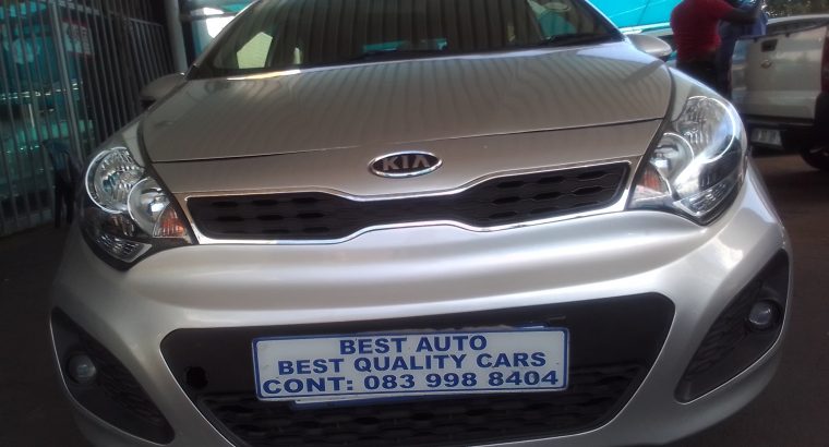 2013 Kia Rio 1,4 Engine Capacity TEC with Manuel Transmission, El