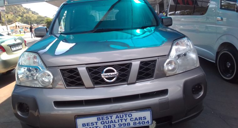 2010 Nissan X-trail 2.0 Engine Capacity with Manuel Transmission,