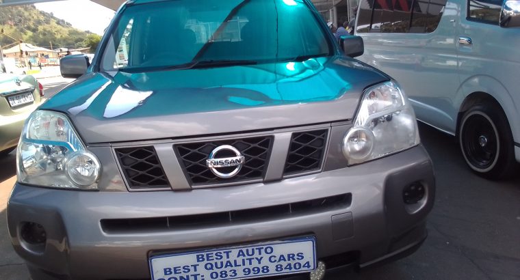 2010 Nissan X-trail 2.0 Engine Capacity with Manuel Transmission,