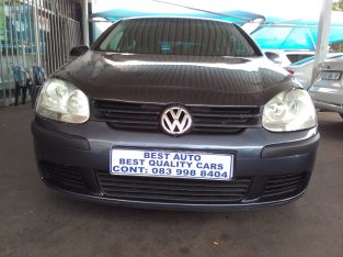 VW Golf 5 1,6 Engine Capacity with Manuel Transmission, Electric