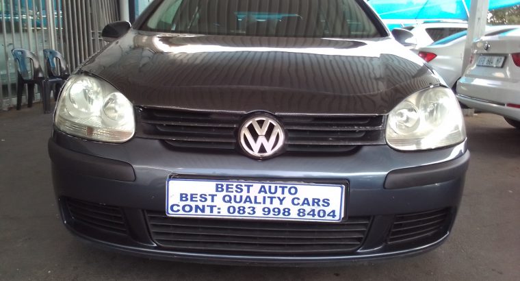 VW Golf 5 1,6 Engine Capacity with Manuel Transmission, Electric