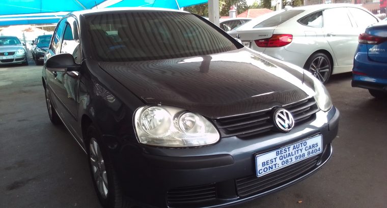VW Golf 5 1,6 Engine Capacity with Manuel Transmission, Electric