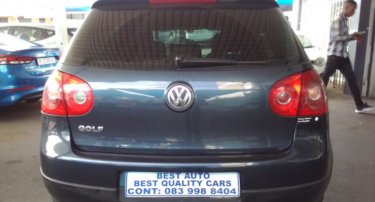 VW Golf 5 1,6 Engine Capacity with Manuel Transmission, Electric
