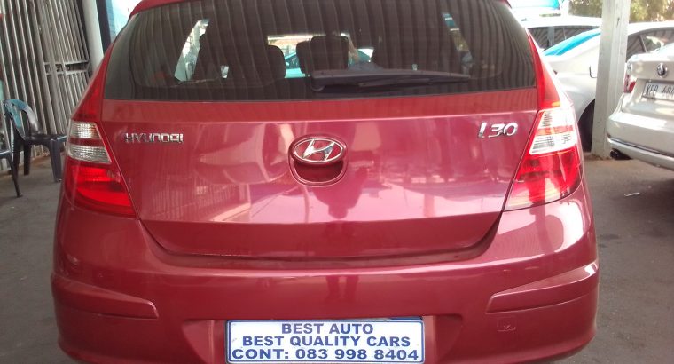 2010 Hyundai i-30 1.6 Engine Capacity with Manuel Transmission, E