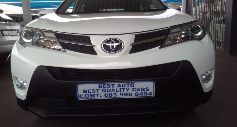 2015 Toyota RAV4 2.0 Engine Capacity with Automatic Transmission,