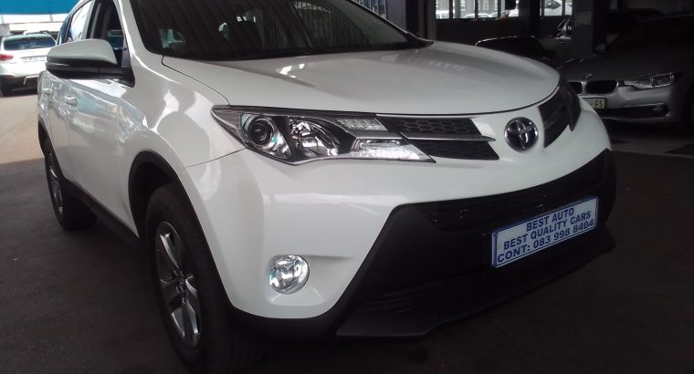 2015 Toyota RAV4 2.0 Engine Capacity with Automatic Transmission,