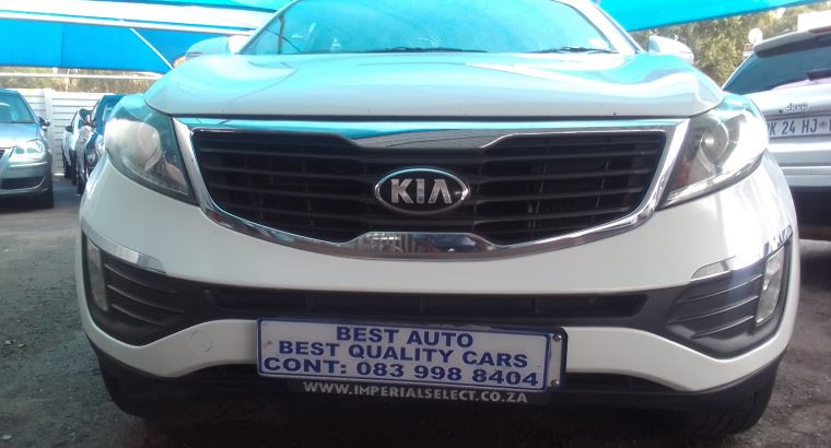 2013 Kia Sportage 2.0 Engine Capacity with Automatic Transmissio