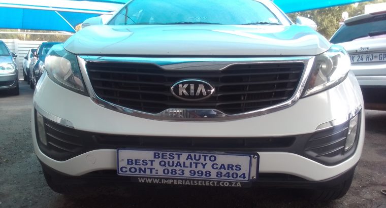 2013 Kia Sportage 2.0 Engine Capacity with Automatic Transmissio