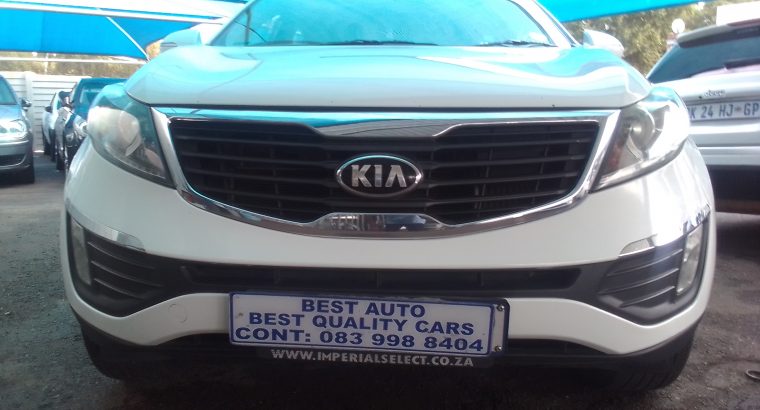 2013 Kia Sportage 2.0 Engine Capacity with Automatic Transmissio