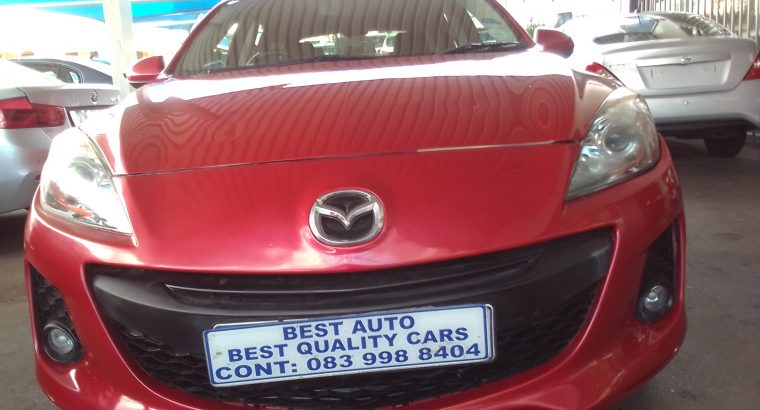 2014 Mazda 3 1.6 Engine Capacity Sport with Manuel Transmission,