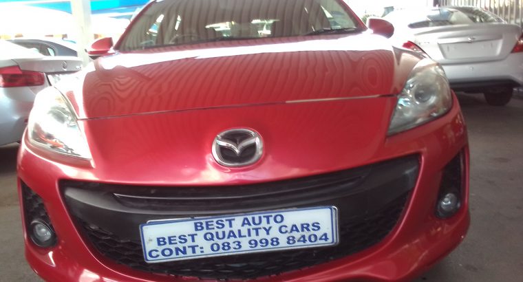 2014 Mazda 3 1.6 Engine Capacity Sport with Manuel Transmission,