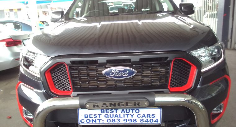 2020 Ford Ranger 2.0 Engine Capacity 4X4 Double Cab with Automati