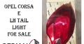 Opel Corsa E LH tail light for sale