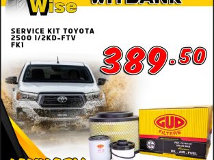 Service Kit Toyota 2500 1/2KD-FTV for ONLY R389.50!