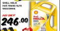 Shell Helix HX5 15W40 5L ONLY R246 at Hendrina Spares!