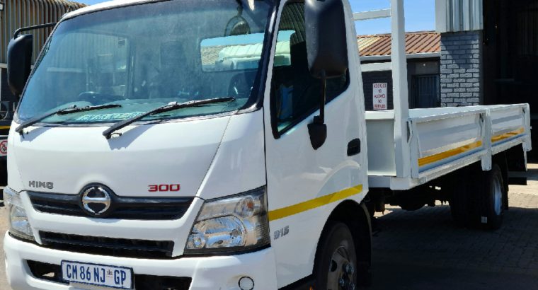 2013 Hino 300-915 dropside Truck for sale.