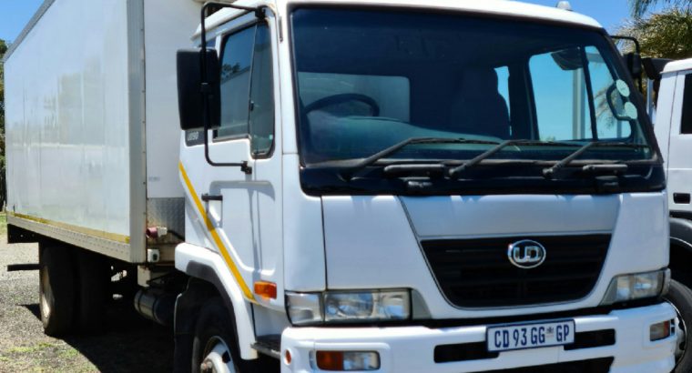 2012 Nissan UD 90 Fridge Body Truck for sale.