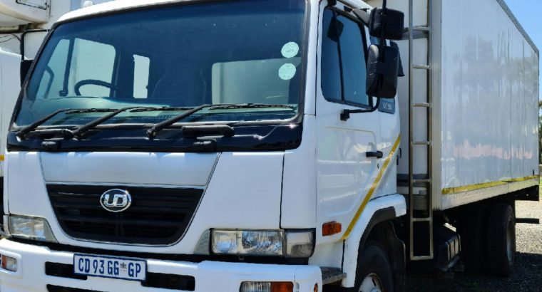 2012 Nissan UD 90 Fridge Body Truck for sale.