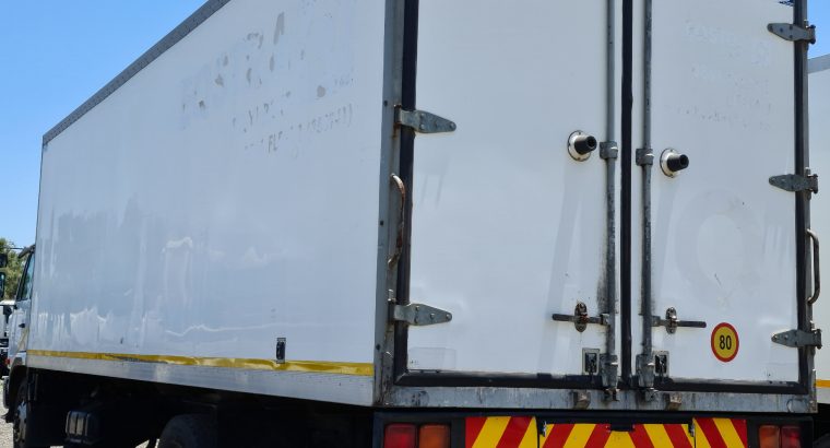 2012 Nissan UD 90 Fridge Body Truck for sale.
