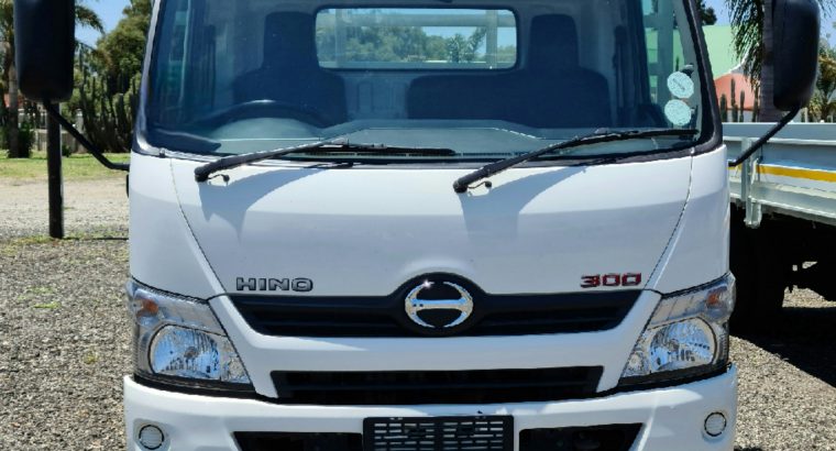2018 Hino 300 714 LWB Dropside Truck for sale.