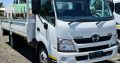 2018 Hino 300 714 LWB Dropside Truck for sale.