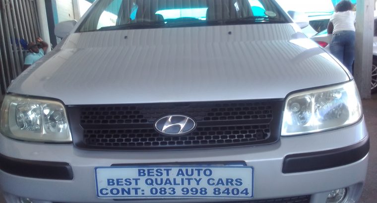 2007 Hyundai Matrix 1.4 Engine Capacity 5seater with Manuel Trans