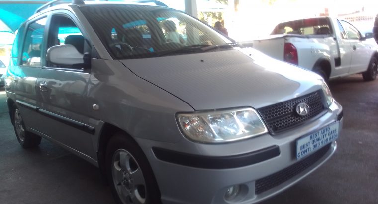 2007 Hyundai Matrix 1.4 Engine Capacity 5seater with Manuel Trans