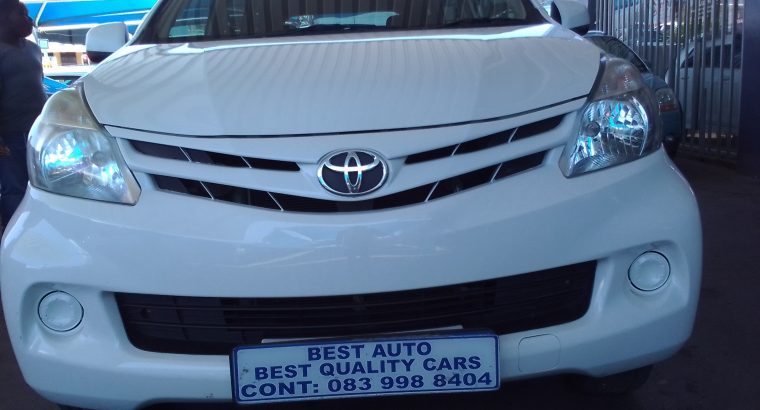 2015 Toyota Avanza 1.5 Engine Capacity with Manuel Transmission,