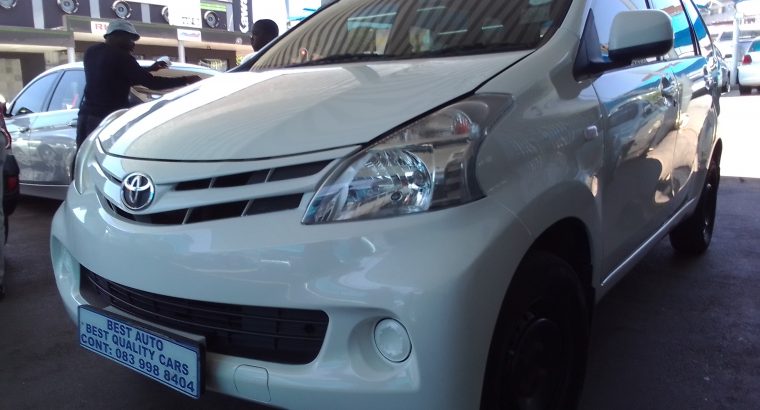 2015 Toyota Avanza 1.5 Engine Capacity with Manuel Transmission,