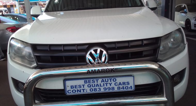 2013 VW Amarok 2.0 Engine Capacity TDI Diesel 4X4 Double Cab with