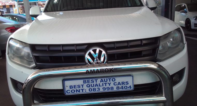 2013 VW Amarok 2.0 Engine Capacity TDI Diesel 4X4 Double Cab with