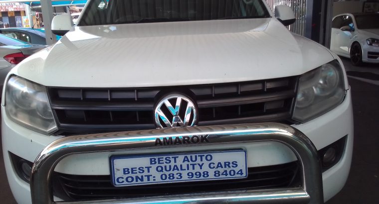 2013 VW Amarok 2.0 Engine Capacity TDI Diesel 4X4 Double Cab with