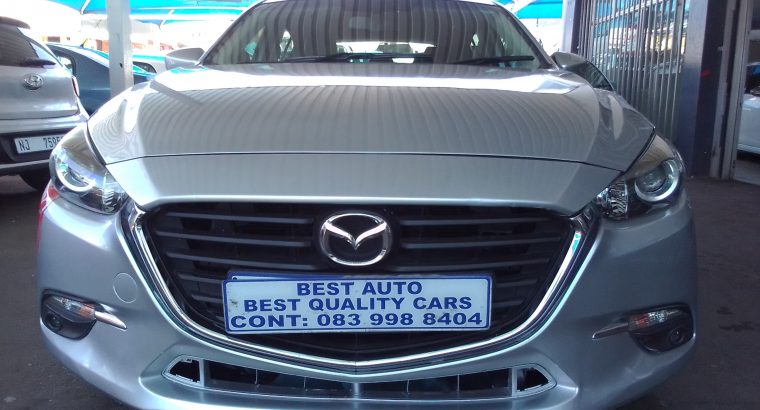 2017 Mazda 3 1.6 Engine Capacity Dynamic with Automatic Transmis
