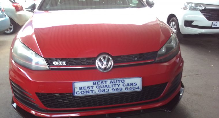 2014 VW Golf 7 2.0 Engined Capacity GTI DSG with Automatic Transm