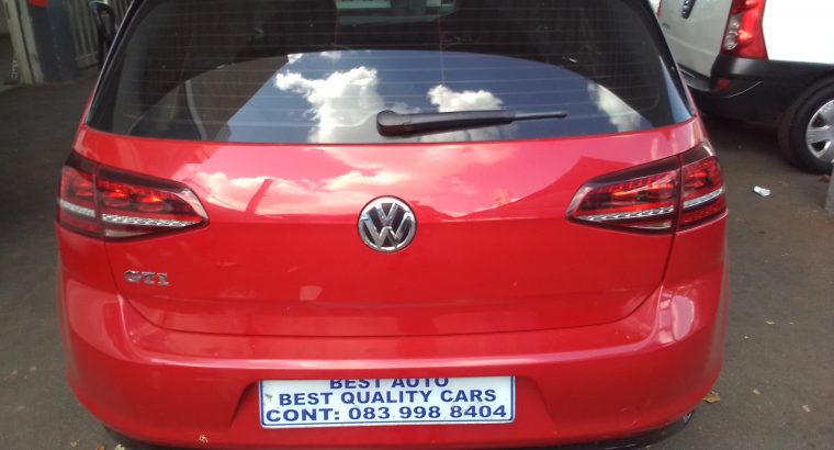 2014 VW Golf 7 2.0 Engined Capacity GTI DSG with Automatic Transm